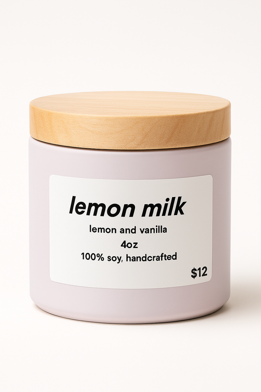 Lemon Milk Candle